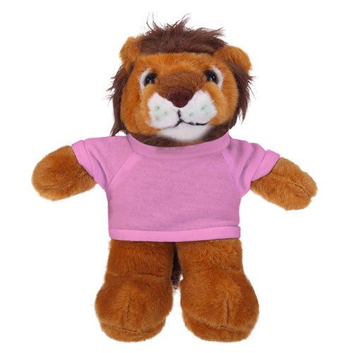 Soft Plush Lion with Tee 8"
