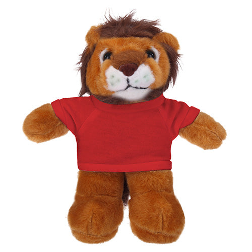Soft Plush Lion with Tee 8"