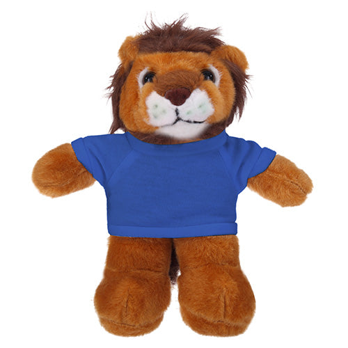 Soft Plush Lion with Tee 8"