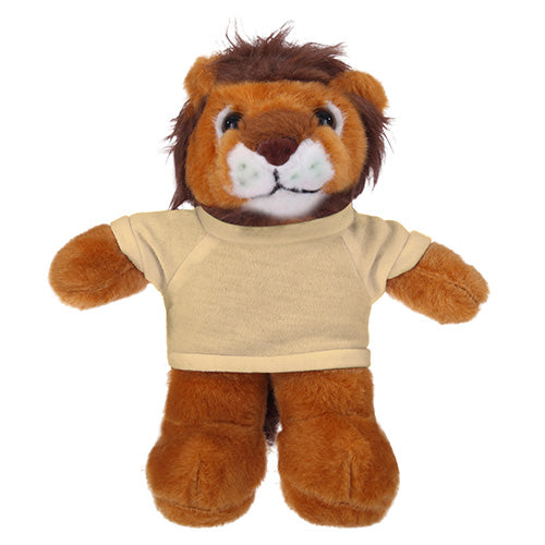 Soft Plush Lion with Tee 8"