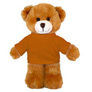 Soft Plush Mocha Teddy Bear with Tee-3