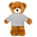 Soft Plush Mocha Teddy Bear with Tee-8