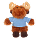 Soft Plush Moose with Tee 8"-1