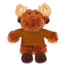 Soft Plush Moose with Tee 8"-4