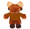 Soft Plush Moose with Tee 8"