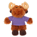 Soft Plush Moose with Tee 8"-8
