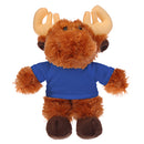 Soft Plush Moose with Tee 8"-14