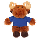 Soft Plush Moose with Tee 8"