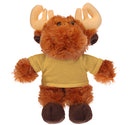 Soft Plush Moose with Tee 8"
