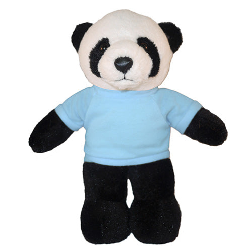Soft Plush Panda with Tee 8"
