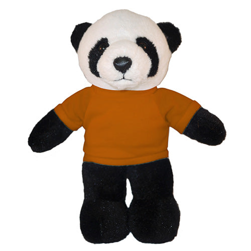 Soft Plush Panda with Tee 8"