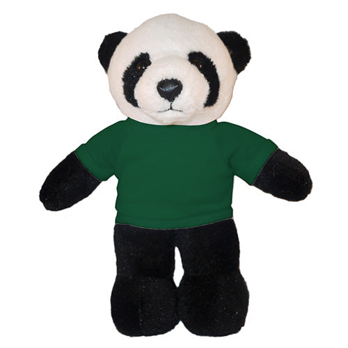 Soft Plush Panda with Tee 8"