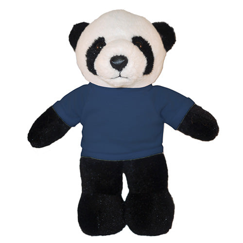 Soft Plush Panda with Tee 8"