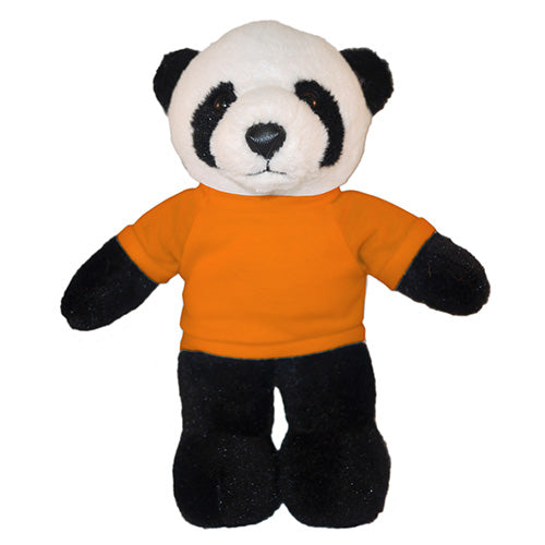 Soft Plush Panda with Tee 8"
