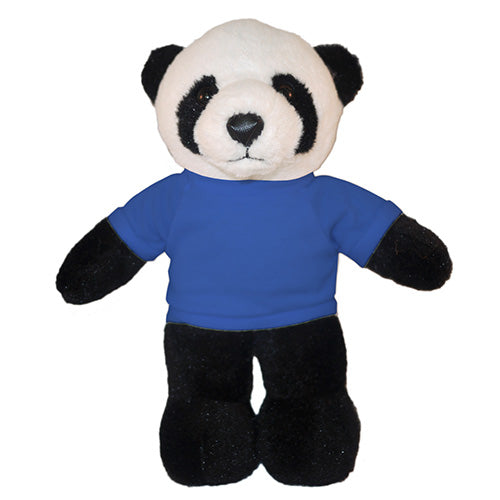 Soft Plush Panda with Tee 8"