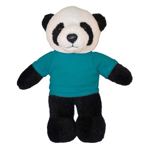 Soft Plush Panda with Tee 8"