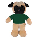 Soft Plush Pug with Tee 12"-6