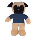 Soft Plush Pug with Tee 12"-11