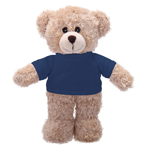 Teddy bear top with blue shirt