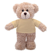 Soft Plush Tan Teddy Bear with Tee