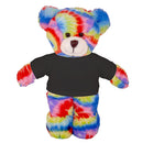 Soft Plush Tie Dye Teddy Bear with Tee-2