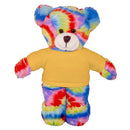Soft Plush Tie Dye Teddy Bear with Tee-7