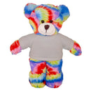 Soft Plush Tie Dye Teddy Bear with Tee-8
