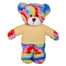Soft Plush Tie Dye Teddy Bear with Tee-16