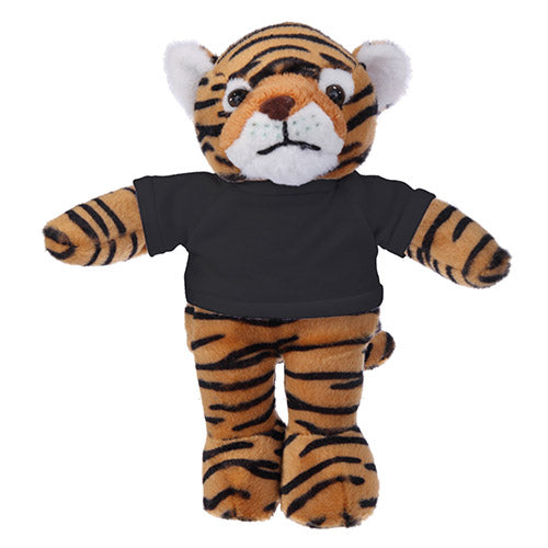 Soft Plush Tiger with Tee 8"