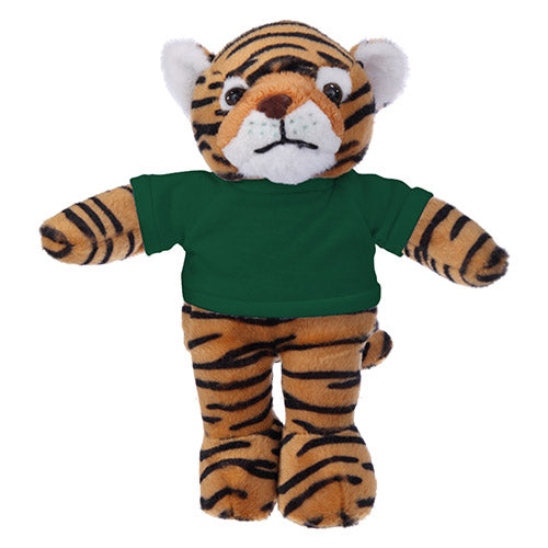 Soft Plush Tiger with Tee 12"