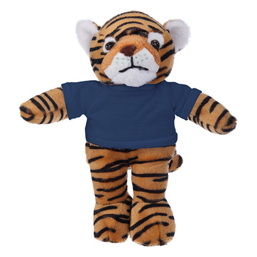 Soft Plush Tiger with Tee 8"