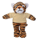 Soft Plush Tiger with Tee 8"-16