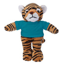Soft Plush Tiger with Tee 8"-17