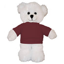 Soft Plush White Teddy Bear with Tee-3