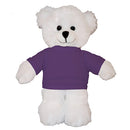 Soft Plush White Teddy Bear with Tee-5