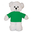Soft Plush White Teddy Bear with Tee-9