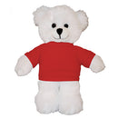 Soft Plush White Teddy Bear with Tee-14