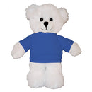Soft Plush White Teddy Bear with Tee-15