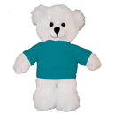 Soft Plush White Teddy Bear with Tee-17