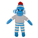 Soft Plush Blue Sock Monkey with Tee-8