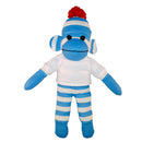 Soft Plush Blue Sock Monkey with Tee-18