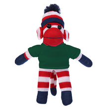 Soft Plush Patriotic Sock Monkey with Tee