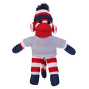 Soft Plush Patriotic Sock Monkey with Tee-8