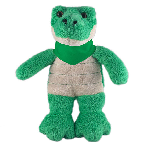 Soft Plush Stuffed Alligator with Bandana