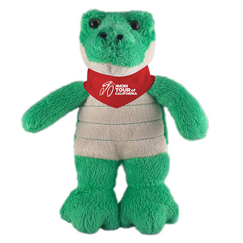 Soft Plush Stuffed Alligator with Bandana