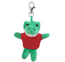 Soft Plush Alligator Keychain with Tee