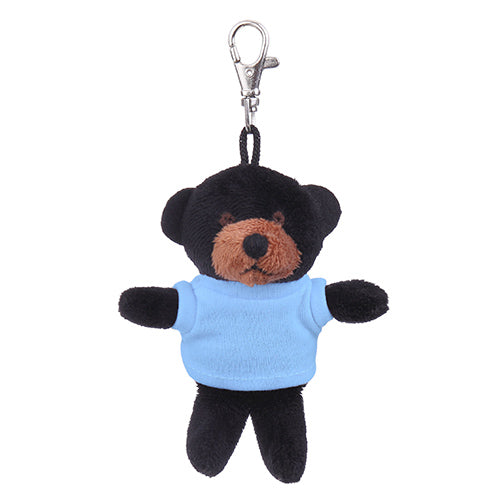 Black Teddy Keychain with Tee