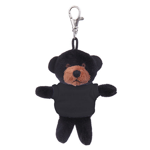 Black Teddy Keychain with Tee