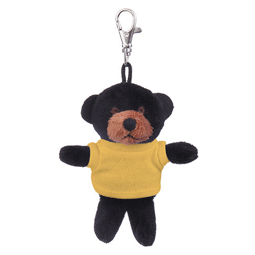 Black Teddy Keychain with Tee