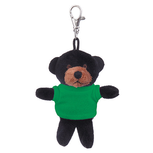 Black Teddy Keychain with Tee